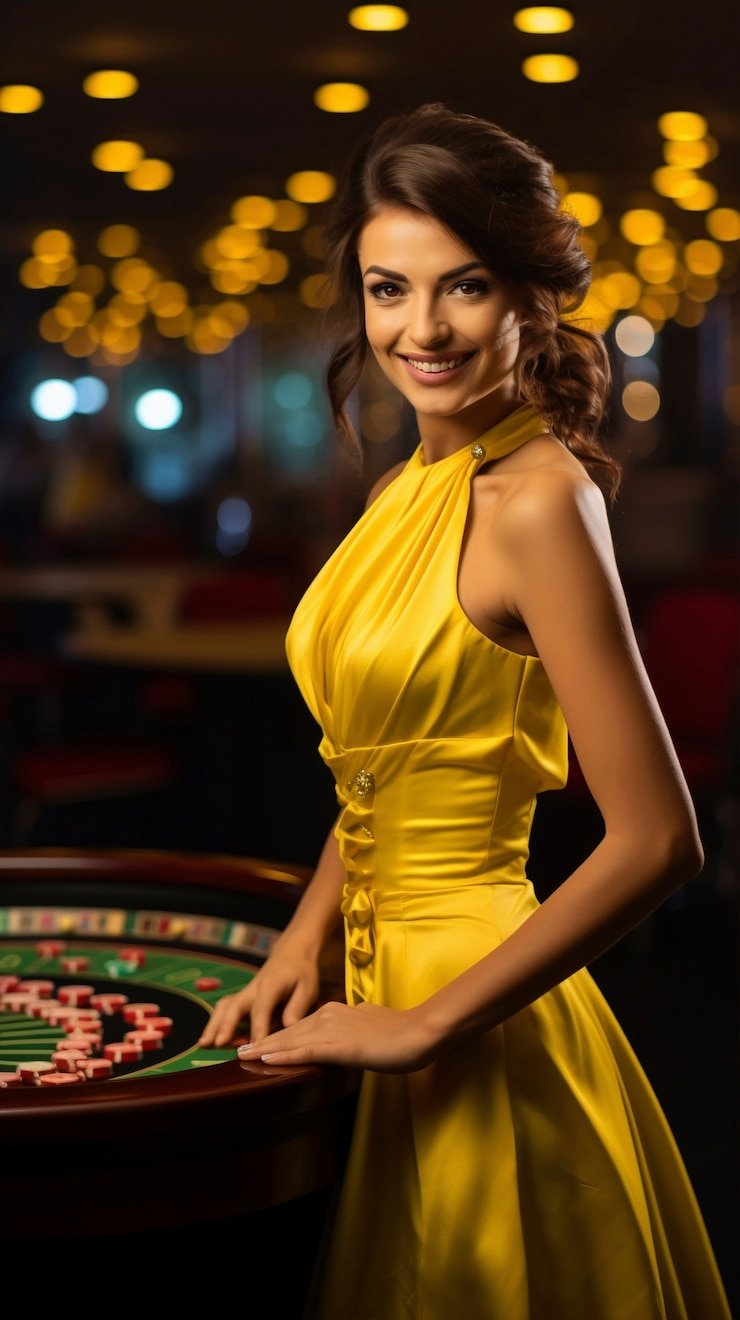 Layar permainan Casino Hold'em peso138 menampilkan kartu pemain, kartu komunal, dan dealer video langsung