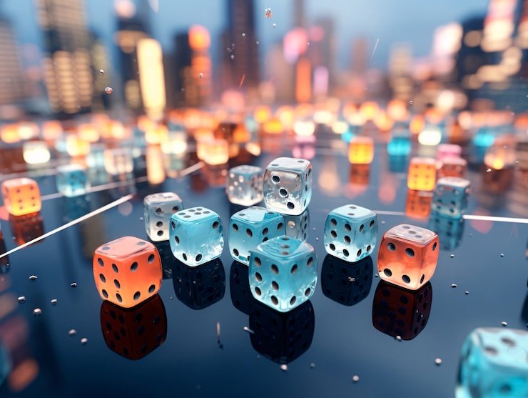 Contoh permainan Casino Hold'em peso138 menunjukkan dealer video, kartu pemain, dan papan taruhan